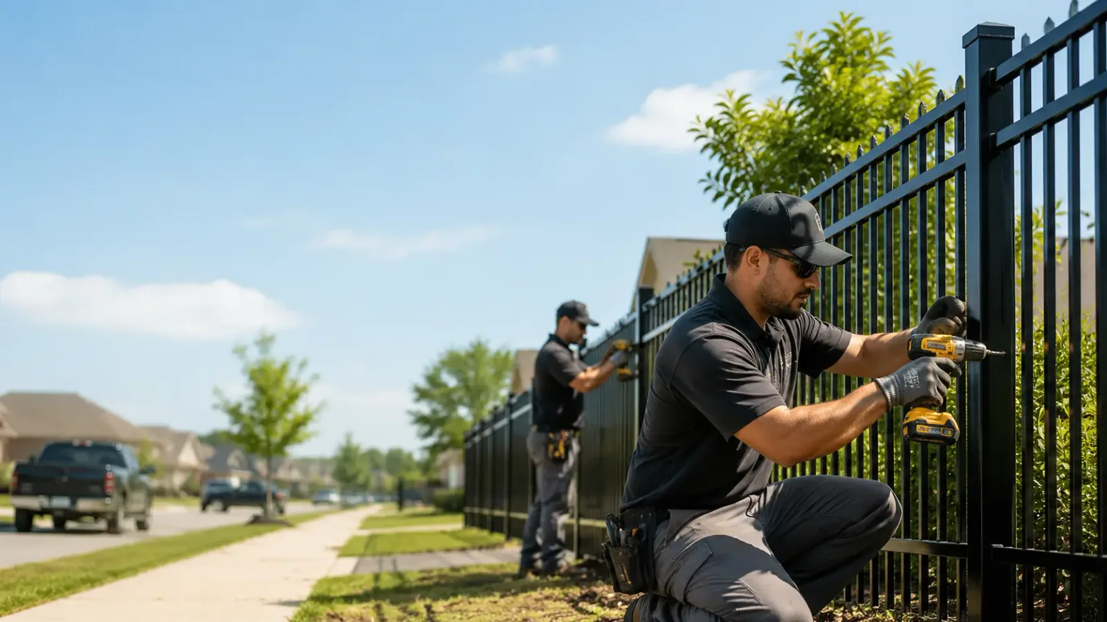 Metal Fence Installation in Somerville, AL